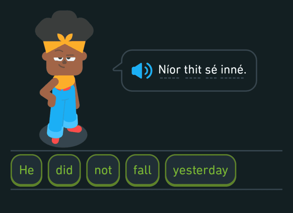 He Did Not Fall - Níor Thit Sé