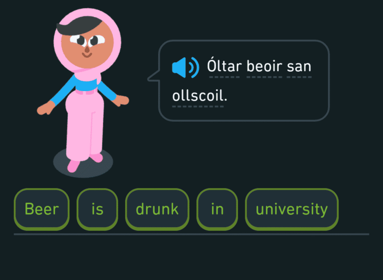 Beer is drunk in University - Ólann daoine beoir san Ollscoil